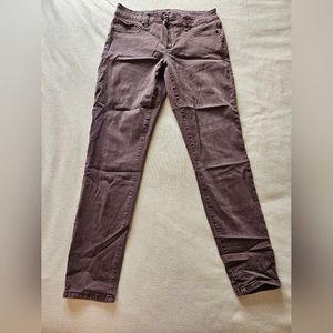 Maurice's,  maroon denim , size 6